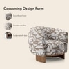 Eclipse Lounge Chair in Abstract Taupe Colour