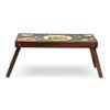 Morning Munchies Solid Wood Bookshelf and Serving Tray In Multicolour