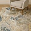 Luxe Home Polyester Abstract Carpet – (3x5 Feet, Multicolor, TPR)