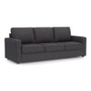 Apollo 3 Seater Fabric Sofa in Steel Colour