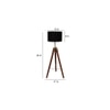 Senara Solid Wood Floor Lamp