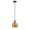 Harper Marimore Glass Pendant Lamp - Amber Lustere