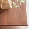 Gabrielle TV unit in solid mango wood 160 cm