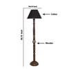 Devansh Wooden Floor Lamp