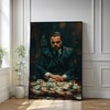 The Castle Decor Finance Motivation Wall Art Framed Painting 20x30 Inch