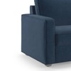 Apollo 2 Seater Fabric Sofa In Lapis Blue Colour