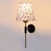 Devansh Metal Electric Wall Light in Black Colour with Multi Shade Count of 1 Light