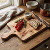 AJ Exports Professional-Grade Solid mango Wood Chopping and Carving Board Handcrafted