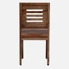 Charlie 4 Seater Dining Set In Walnut Finish