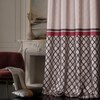 Stoa Paris Satin Curtain for Door, 70% Blackout Curtains, Set of 2, Versailles - Noble Rose with Back Lining