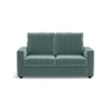 Apollo Compact Sofa Set (Colour : Dusty Turquoise Velvet, Cushion : Soft, Back Type : High Back, Seater : 3+2+1)