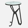 Bamba Metal Side Table in Black Colour