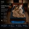 Loom and Needles Dual Comfort Pocket Spring Queen Size Orthopedic Medium Firm Mattress 78x60x6 in