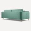 Roma Fabric Sofa (Light Green)