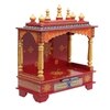 D'Dass Sheesham and Mdf Wooden Home Temple For Pooja Mandir For Home