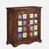 Sheesham Wood Sideboards In Provincial Teak Finish