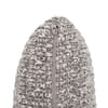Scarlet Light Grey Medium Grey Natural Decorative Cushion Cover 12 x 20 Inches