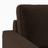 Apollo Sofa (Colour : Dark Earth, Cushion : Hard, Back Type : High Back, Seating Capacity : Right Aligned 3 Seater + Right Aligned Chaise)