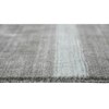 Claire Ivory Solid Woven Viscose 6X4 Feet Carpet