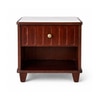 Lumina One Drawer Bedside In Teak Finish