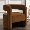 Jordy Accent Chair in Brown Colour