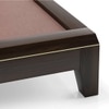 Taarkashi Upholstered Bed Bed Size king american walnut ,Omega  D1 1933, Colour- W000352