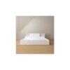 Kaito Engineered Wood Queen Size Bed In White Finish