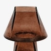Lueur Smokey Amber Mini Handcrafted Table Lamp