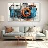 The Castle Decor Photography Art Wall Painting Wooden Framed Digital Painting 27x48 Inch