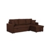 Doozy 3 Seater Pull Out Sofa cum Bed  in Brown Colour