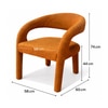 Delany Upholstered Boucle Dining Chair