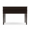 Augusta Sheesham Wood Study Computer Table In Dark Walnut Finish
