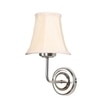 Devansh Steel Cotton Wall Mounted Lamp With Cotton Off White Shade