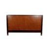 Ronnie Solid Wood Non Storage Bed In Dark Provincial Teak Finish