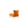 Danney Accent Chair With Ottoman