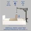 Japa Engineered Wood Queen  Size Bed With Hydraulic Storage (Melamine Finish, White Colour)