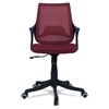 Ddeasirea Mid Back Ergonomic Chair in Maroon Colour