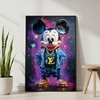 The Castle Decor Styleer Cartoon Wealth Wall Art Framed Painting 20x30 Inch