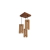 Ventus Beige Solid Wood Cluster Hanging Light