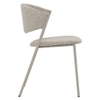 Scandinavian Kory Dining Chair Matte Beige Finish