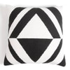 Positive Negative Monochrome Cushion Cover