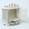 D'Dass Sheesham and Mdf Wooden Home Temple For Pooja Mandir For Home