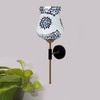 Devansh Metal Electric Wall Light in Black Colour with Multi Shade Count of 1 Light