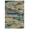 Kyler Sand Abstract Hand-Tufted Viscose 10X8 Feet Carpet