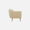 Colam Velvet 2 Seater Sofa in Cream Colour