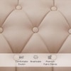 Veronica 1 Seater Fabric Sofa in Honey Beige Colour