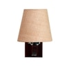 Devansh Solid Wood Electric Wall Light in Beige Colour with Beige Shade Count of 1 Light