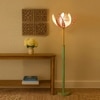 Devansh Wood & Metal Floor Lamp