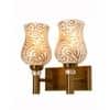 Devansh Metal Electric Wall Light in Gold Colour with Multi Shade Count of 1 Light