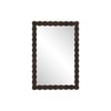 Ruki Solid Wood Mirror Frame In Toasted Walnut Finish